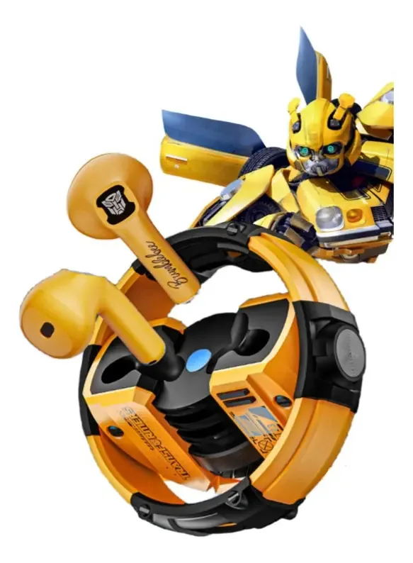 (transformadores) Fone de ouvido TF-t23 Star Circle Bumblebee Color Cockpit