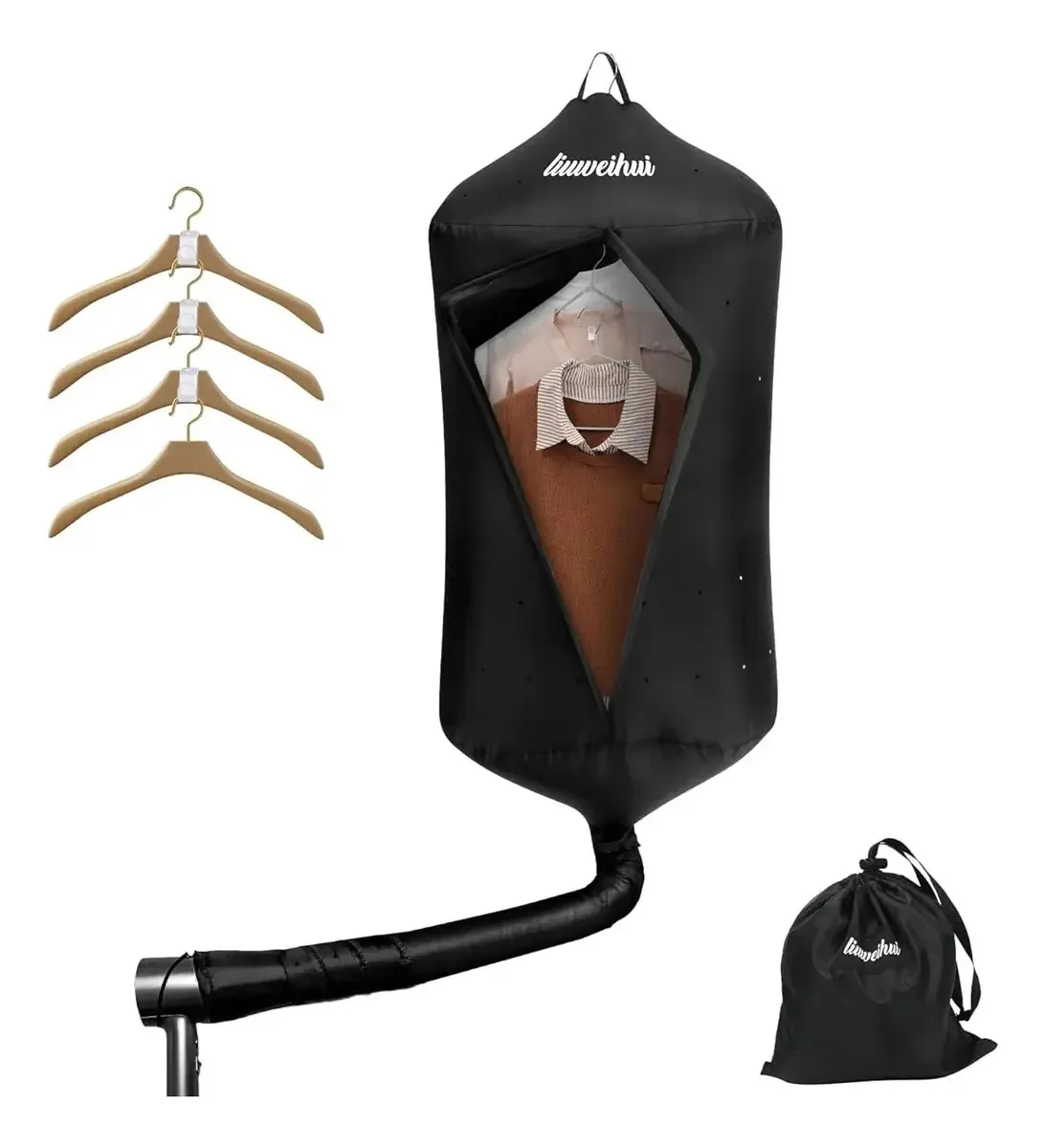 Secador de roupas portátil para viagens - compacto e eficaz