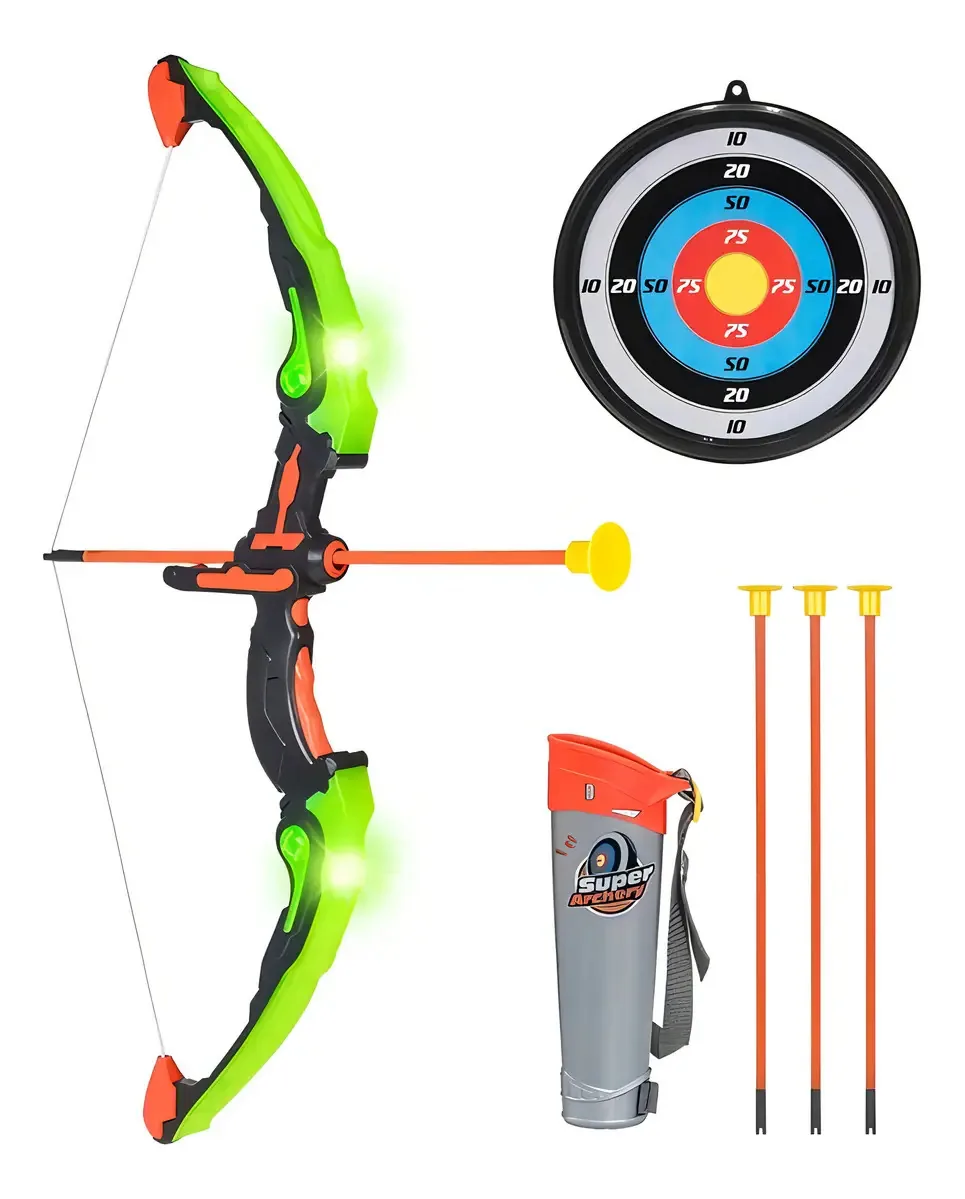Luz LED cinza Archer Archery Target And Arrows Girls