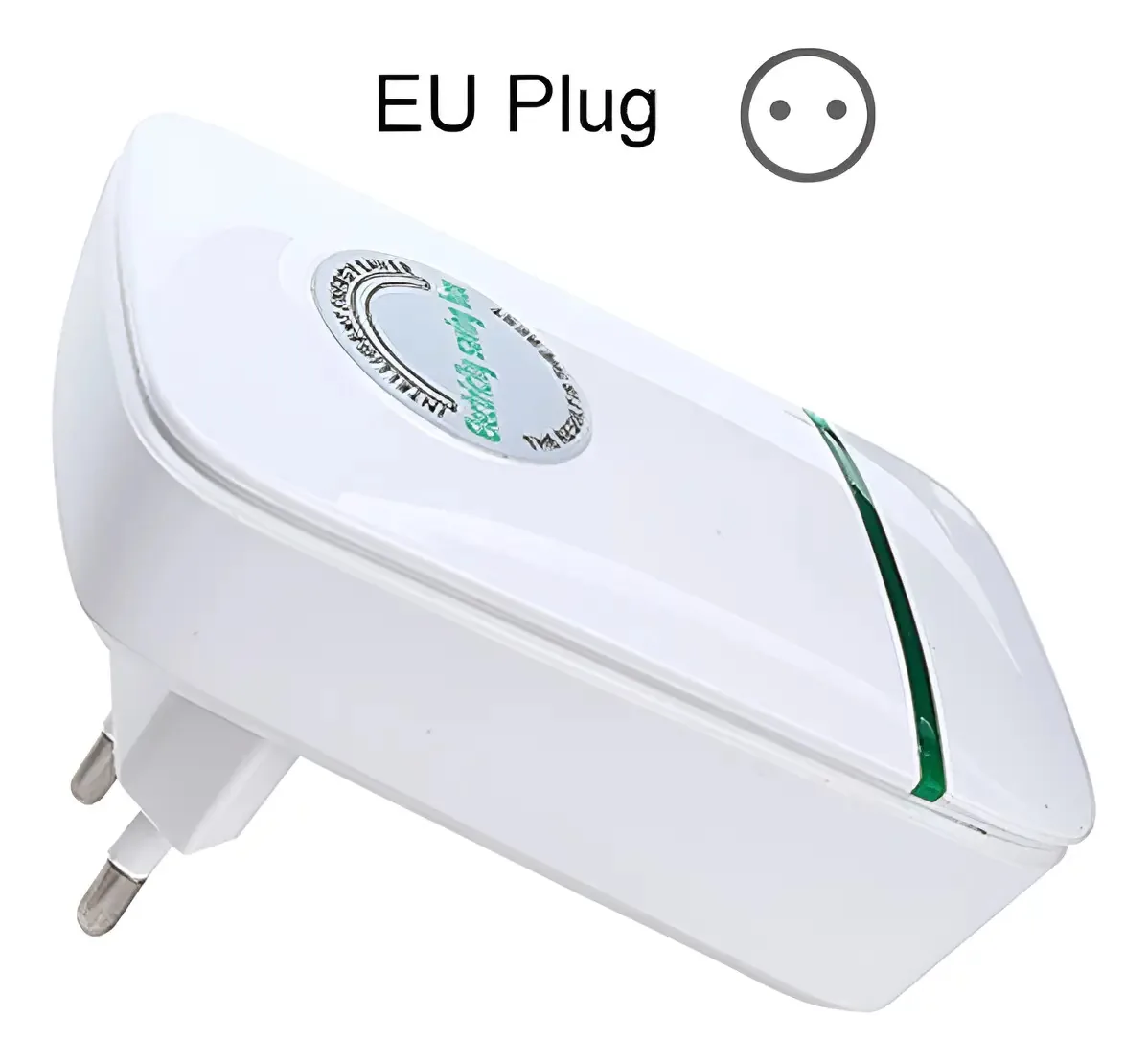 Caixa de poupança: redução do consumo de energia elétrica, cor do equipamento, plugue da UE