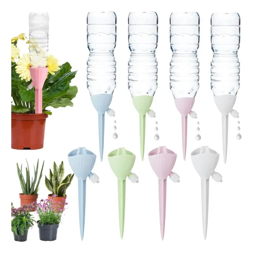 Aspersor de rega automático para vasos de plantas, 8 unidades