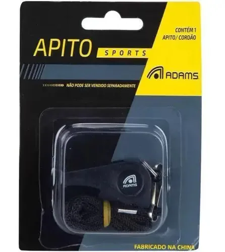 Apito Para Árbitro Adams - Plástico