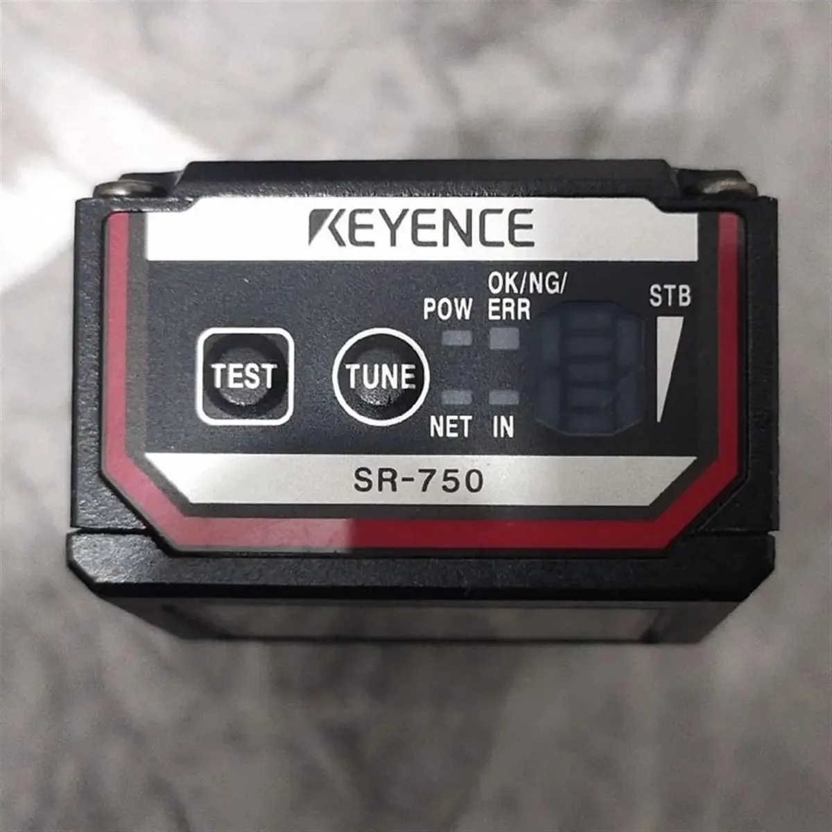 Riqvfaeun Sr-750 Interruptor de Proximidade com Sensor a Laser Unidade de Amplificador Leitor de Código QR