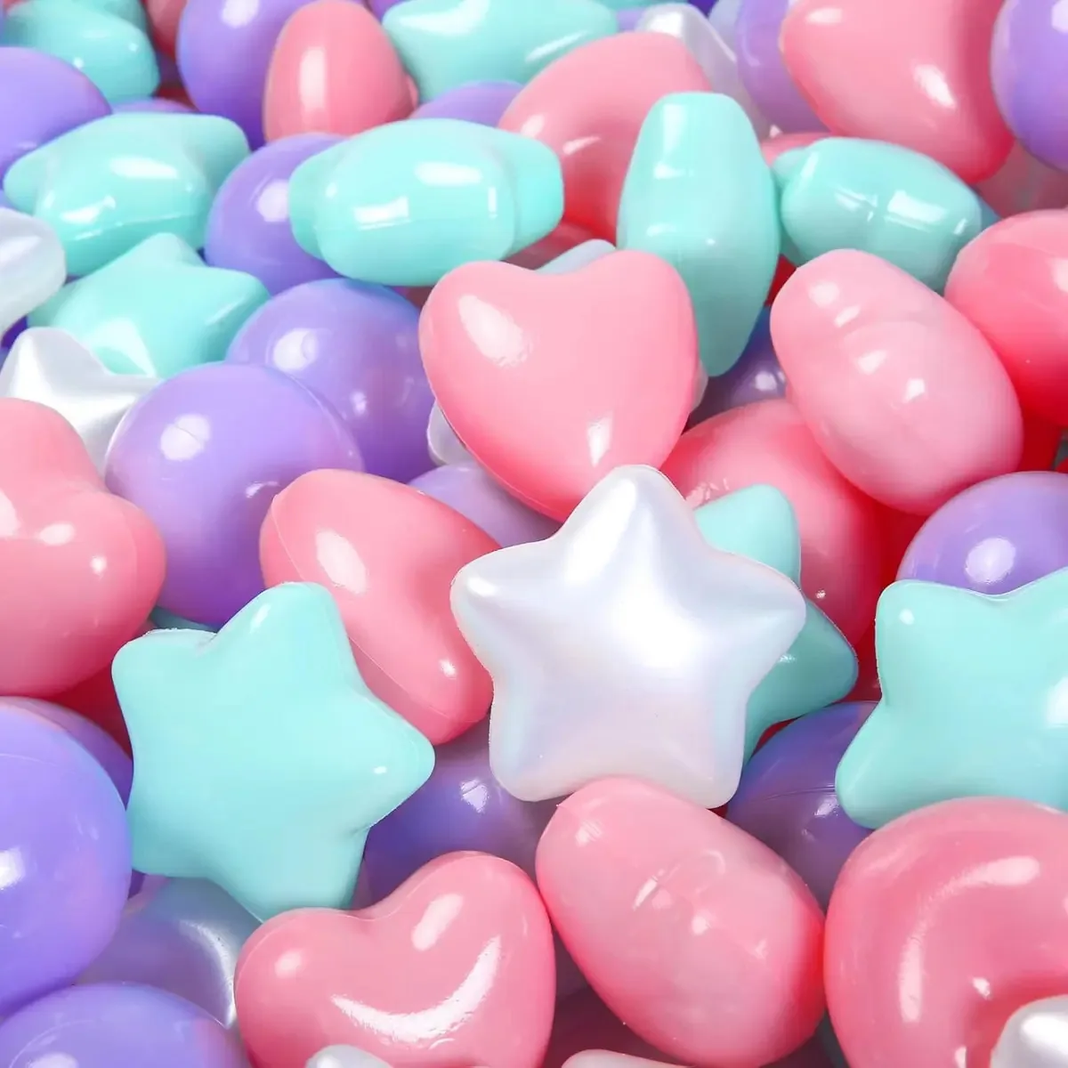 100 bolas oceânicas coloridas para piscina aquática infantil