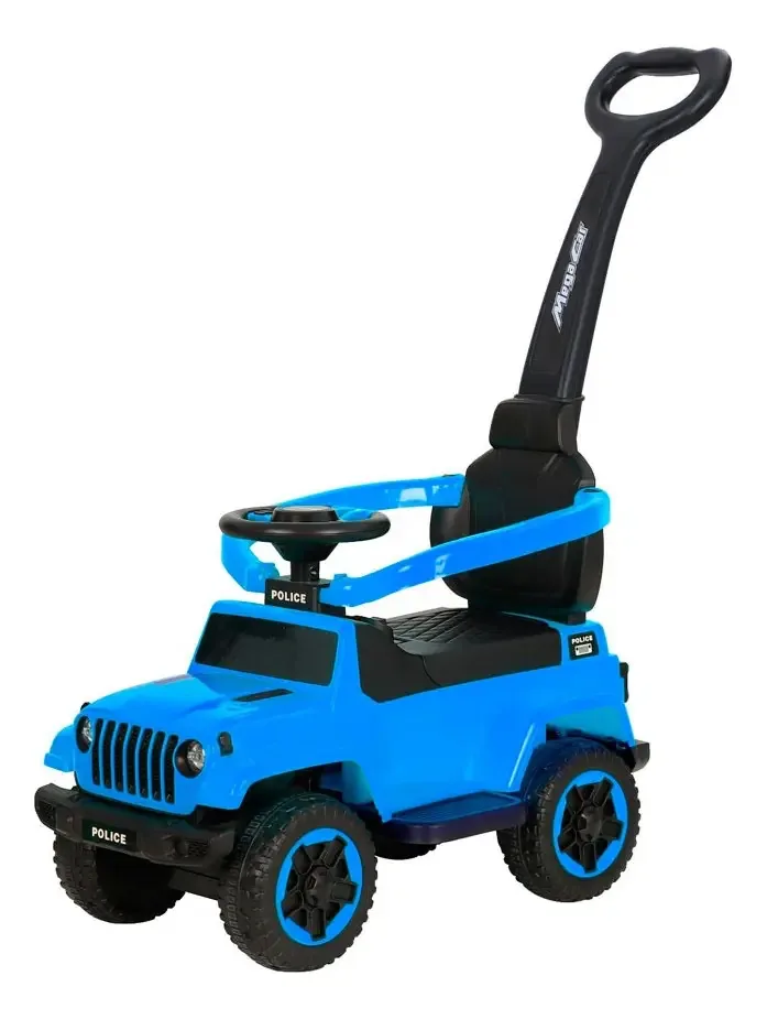 Buggy Bebesit de luxo com guia - Let's Play Color Blue