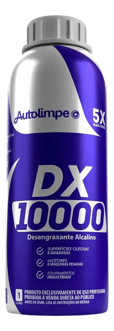 Desengraxante Alcalino Concentrado Dx 10000 1l Autolimpe