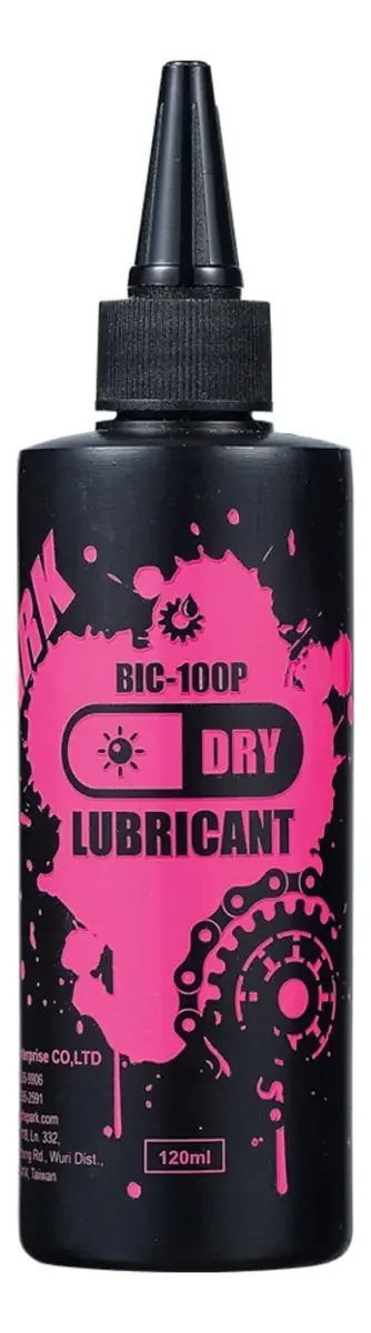 Lubrificante de bicicleta Chepark para ambiente seco 120ml