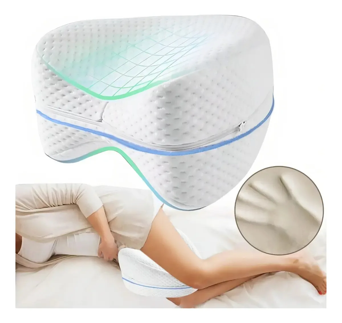 Alinhamento Postural Com Travesseiro Para Pernas