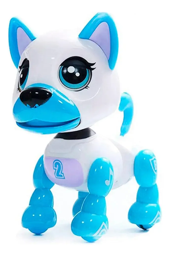 Brinquedo branco recarregável interativo Dog Robot Pet Kids