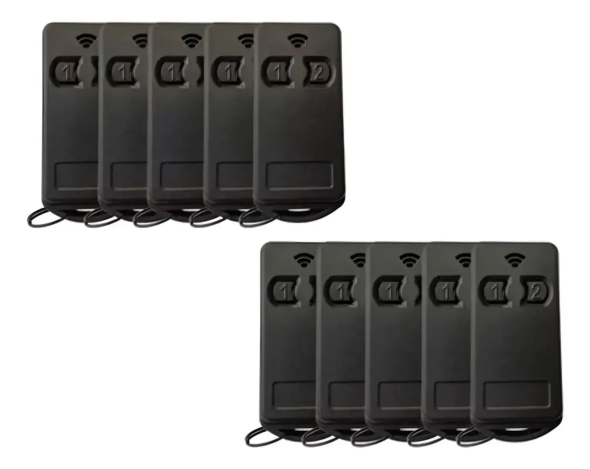 10 Controles Remoto Para Portão 299 Mhz Com Pilha