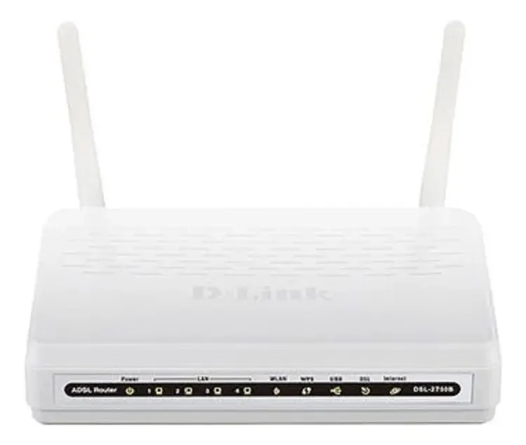 Roteador D-link Dsl-2750b Cor Branco