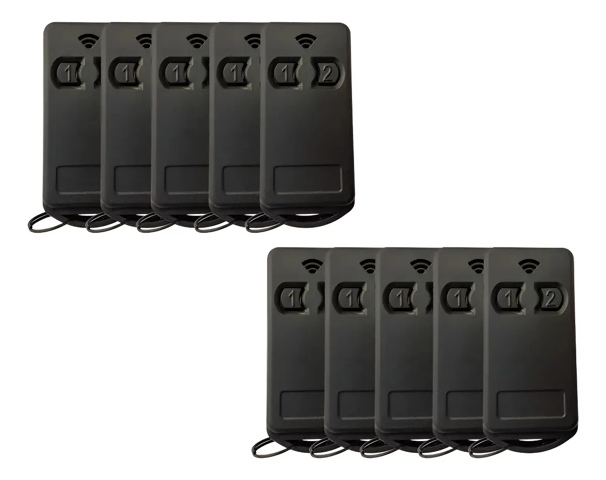 10 Controles Remoto P/portão Garagem Automático Eletrônico