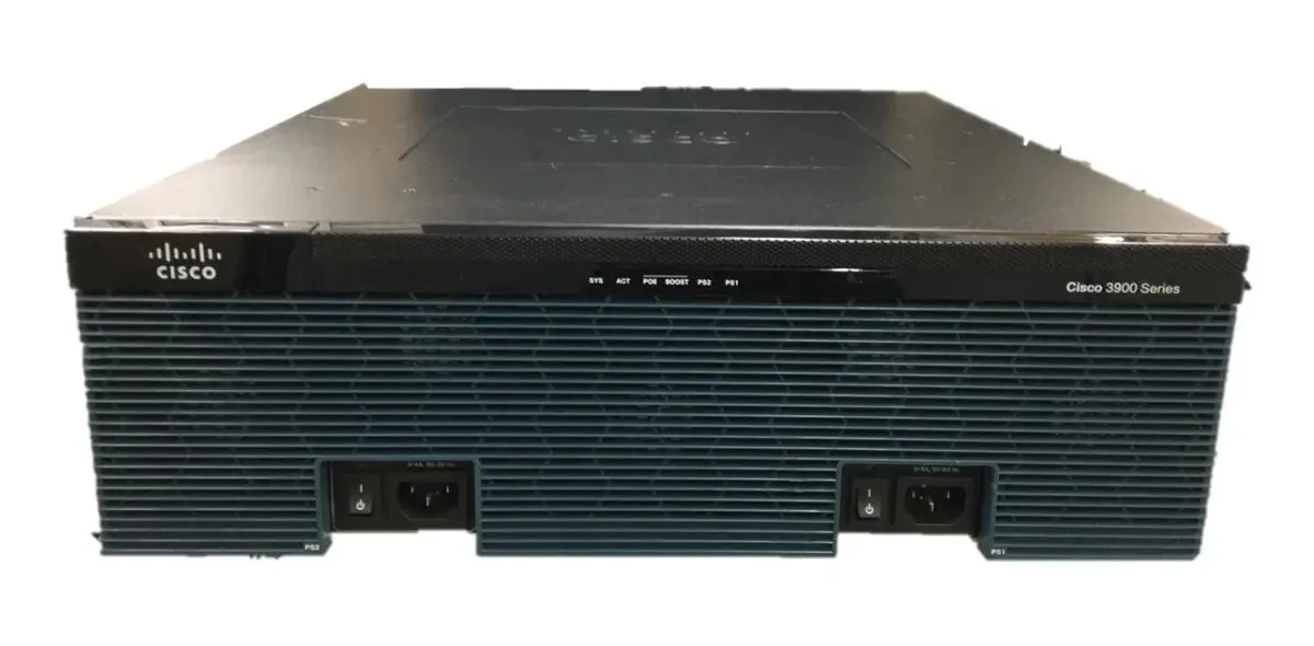 Roteador Cisco 3925 / 02 Fontes () Cor Verde