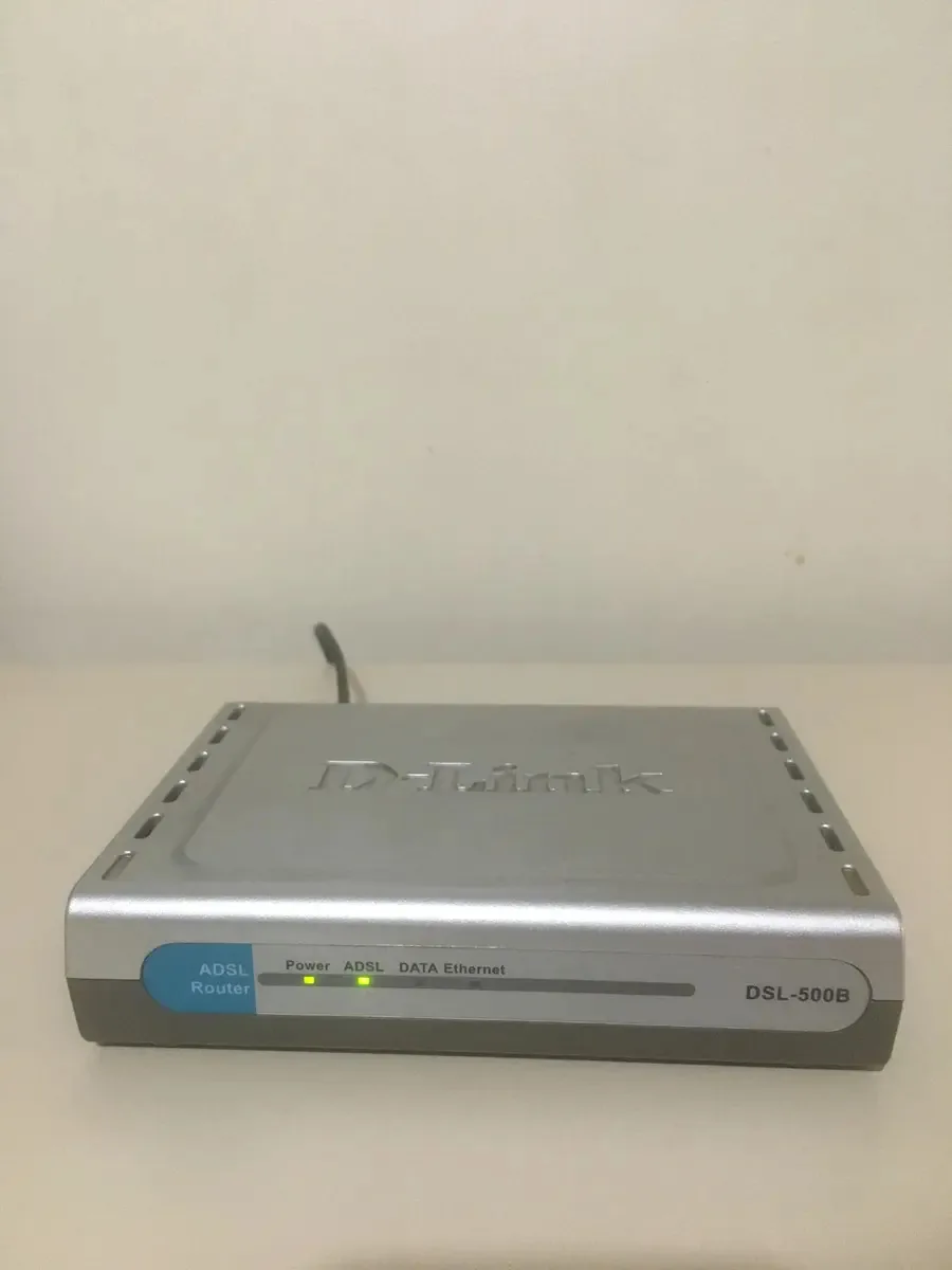 Roteador D-link Dsl Adsl Cinza