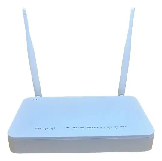 Kit 5 Onu Gpon Wifi Ac Zte F670l Cor Branco
