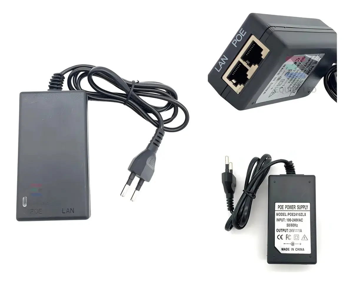 Fonte Poe 12v 1a C/cabo Access Point Roteadores Bi-volt