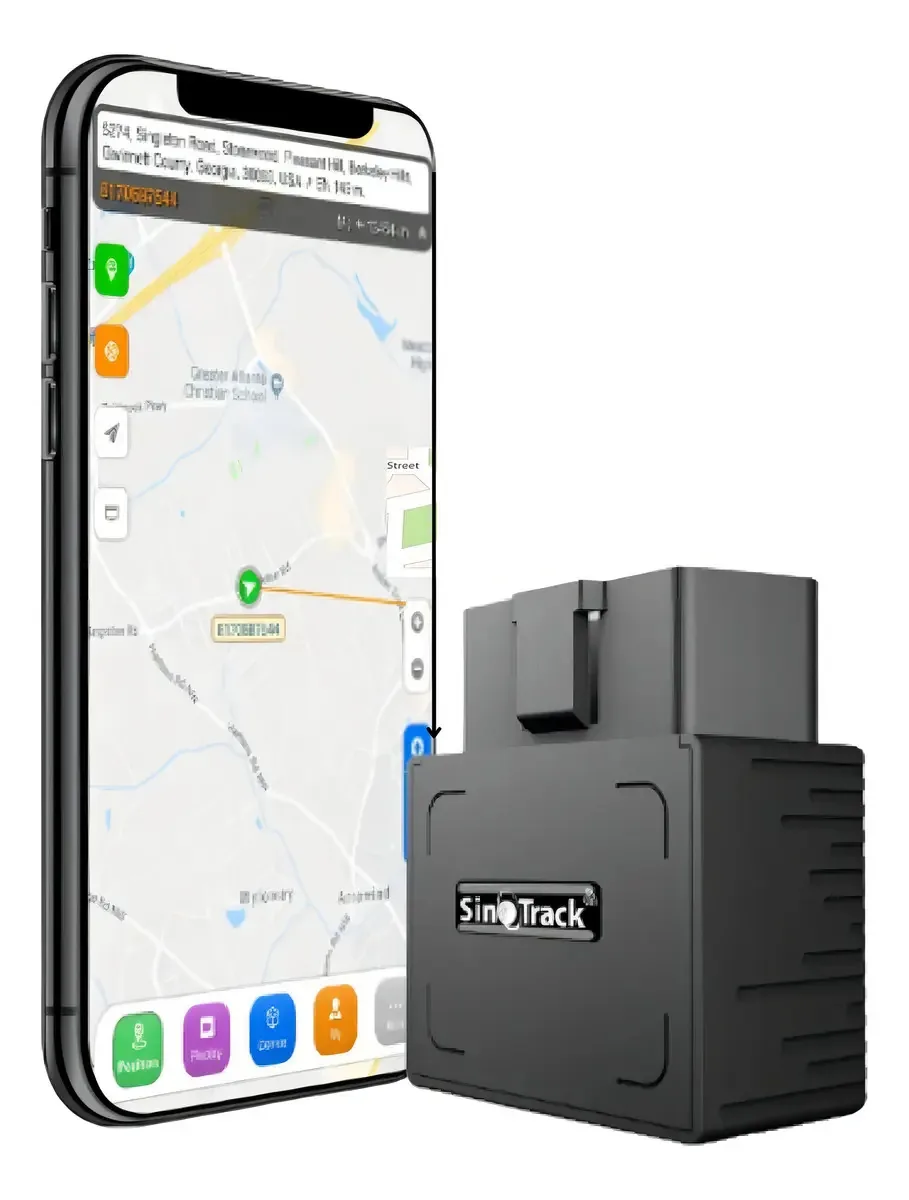 Rastreador Gps Conexão Obd Veicular App Sino Track