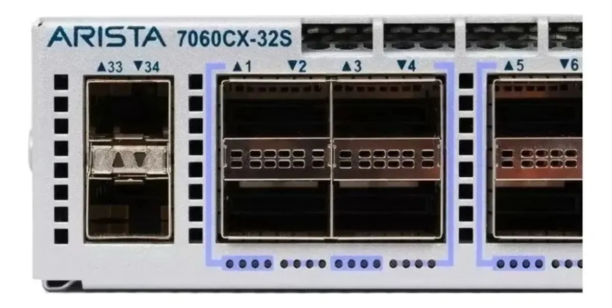 Switch Arista Dcs-7060cx-32s 32x Portas 100gb 2x Sfp+ Portas