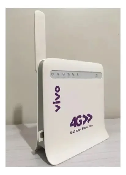 Modem Roteador Vivo Box 3g4g Zte Mf253 M Chip 32 Usuários Cor Branco