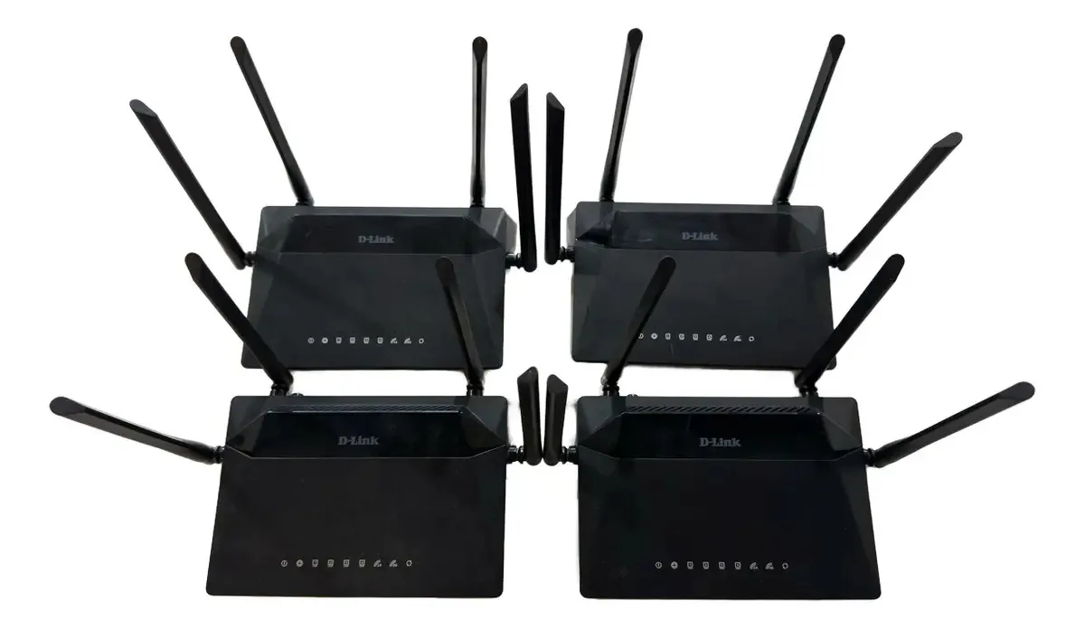 Kit 10 Roteadores D-link Dir-842 Limpos E Testados Sem Fonte