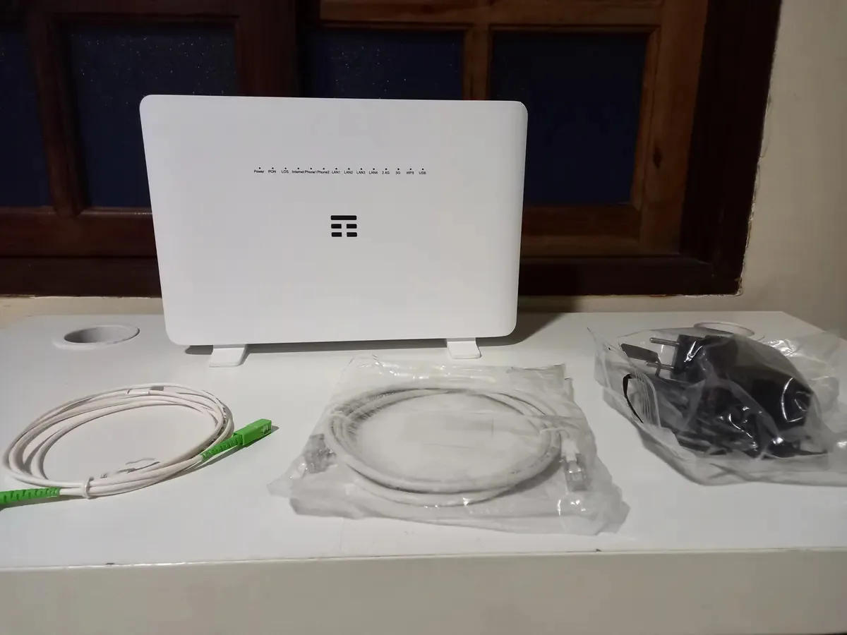 Roteador Zte Fibra F680 Dual Band Interfaces 5ghz