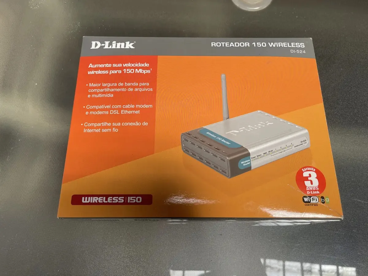 Roteador D Link D150 Di-524