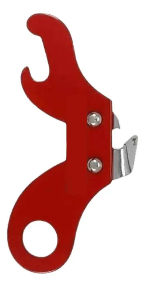 Abridor de latas Red Nail Abridor de latas de aço inoxidável de 10 cm