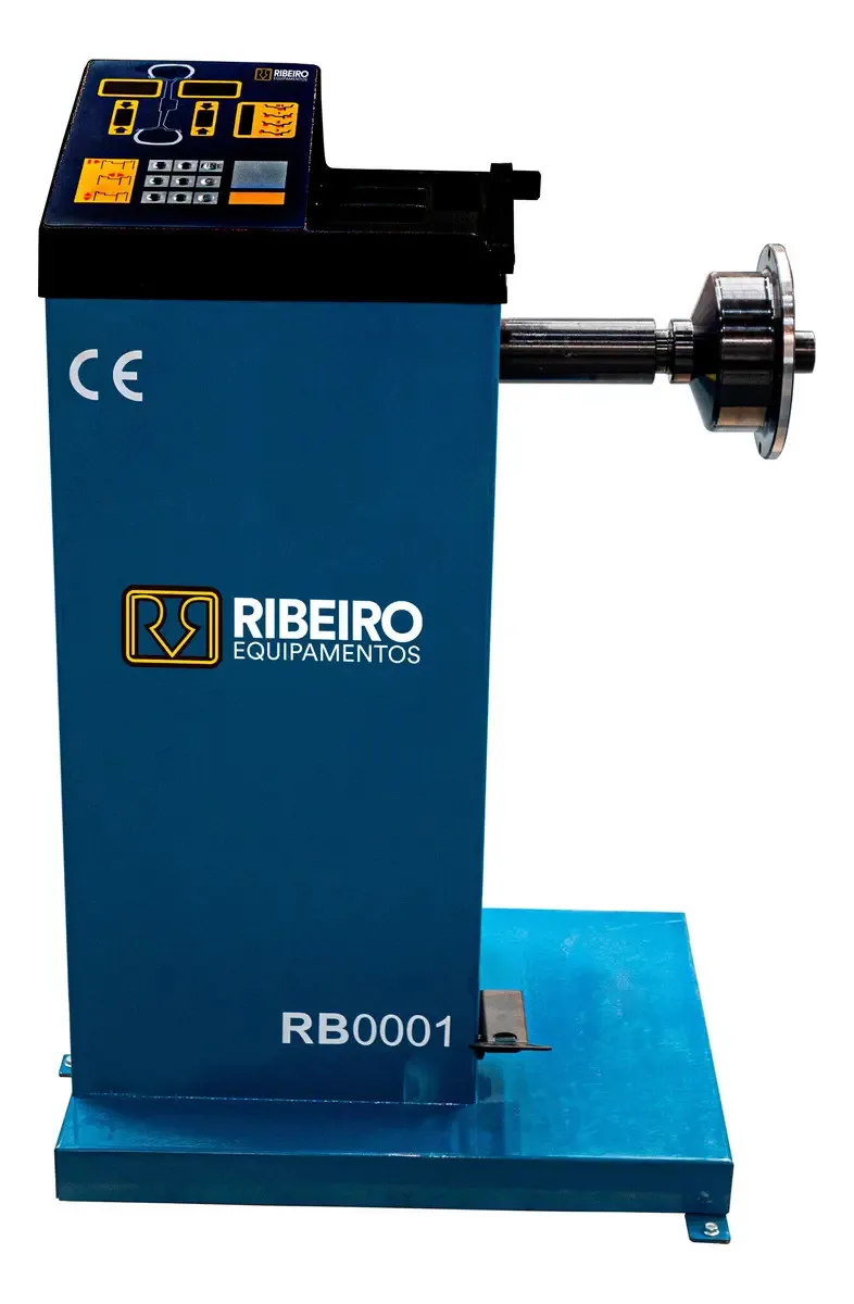 Balanceadora De Rodas 10" - 24" Manual Computadorizada Rb0001 Ribeiro Equipamentos