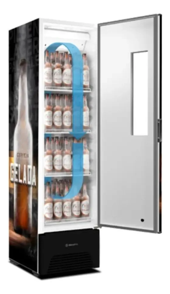 Cervejeira Expositor 287l Vn28fp Optima - Metalfrio
