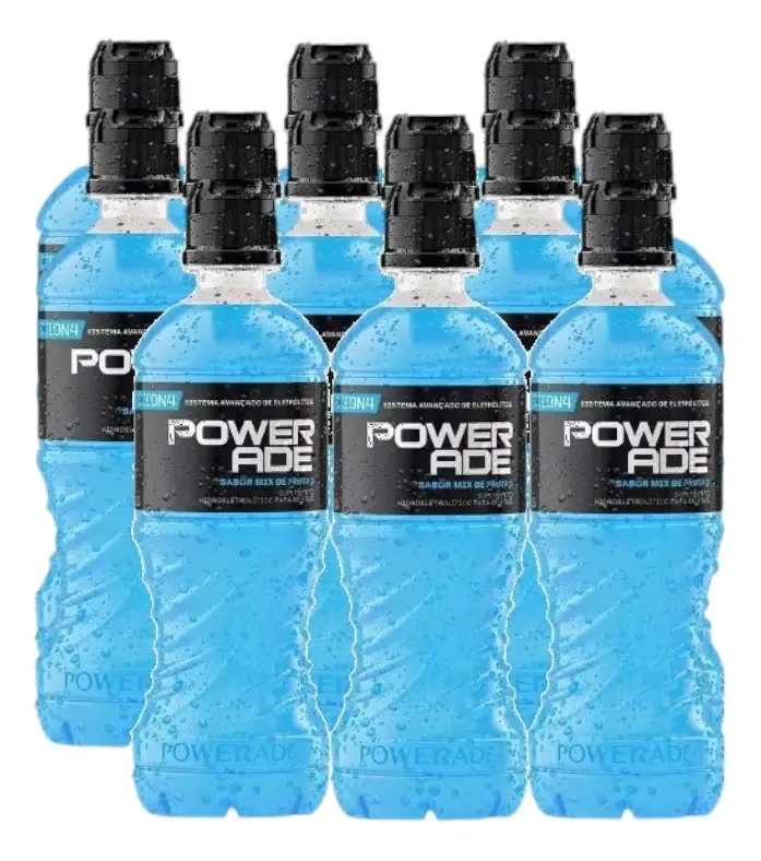 Kit 12 Unidade Powerade Isotônico Mountain Blast 500ml