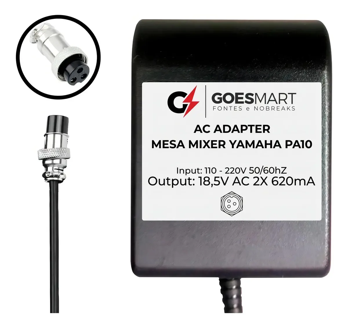 Fonte De Mesa De Som Pa-10 Yamaha