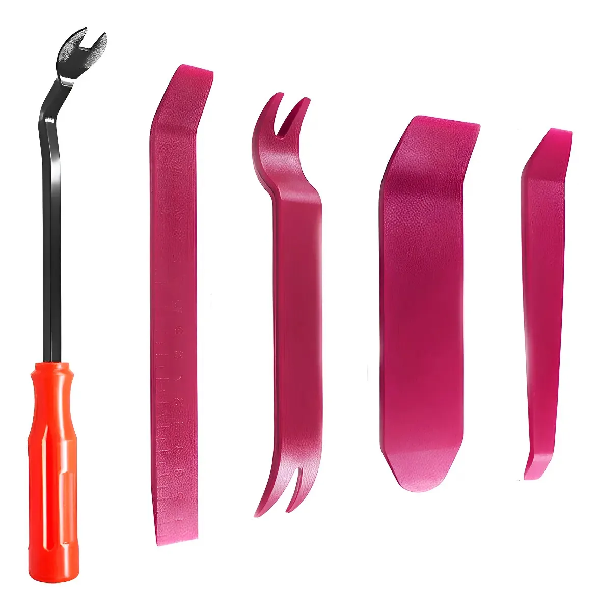 Kit 5 Ferramentas Pen Tech Para Desmontar Painéis e Molduras de Carro