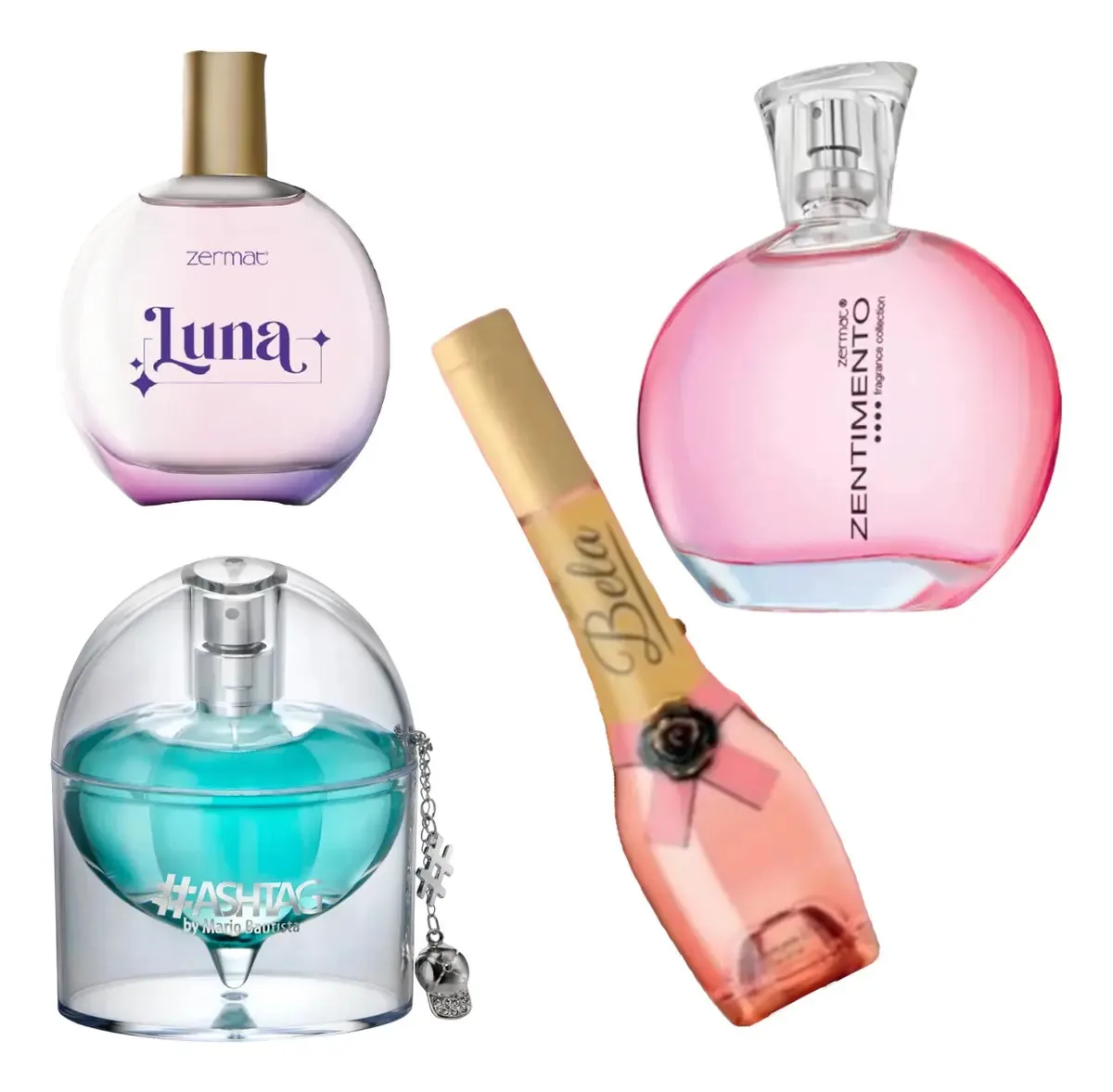 Conjunto de 4 perfumes femininos Zermat Wholesale +