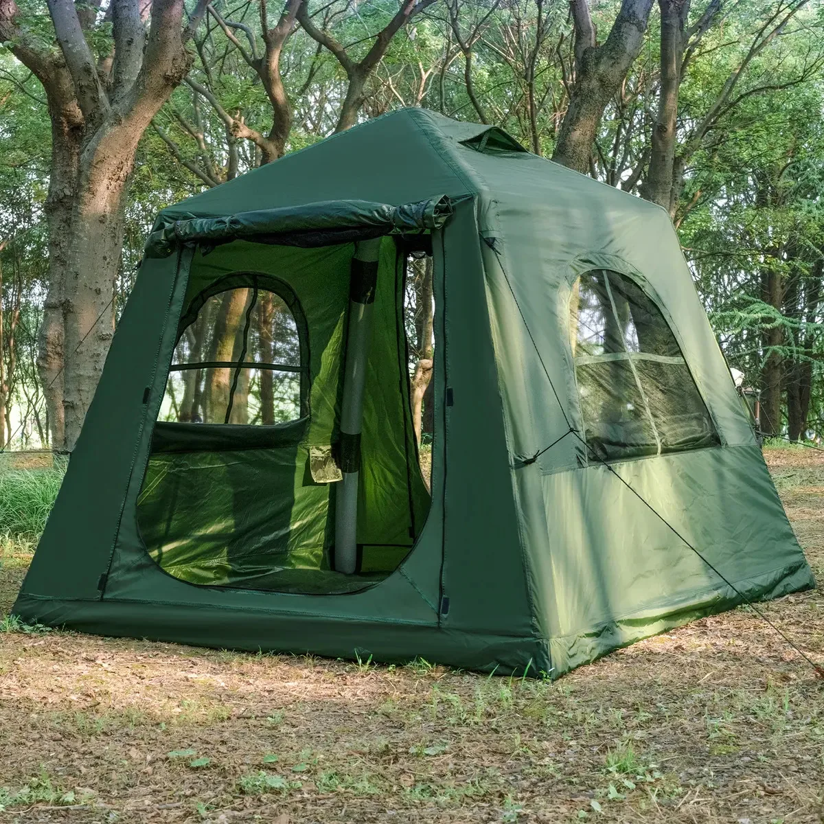 Barraca inflável Tomount Barraca inflável 5.8 verde verde escuro