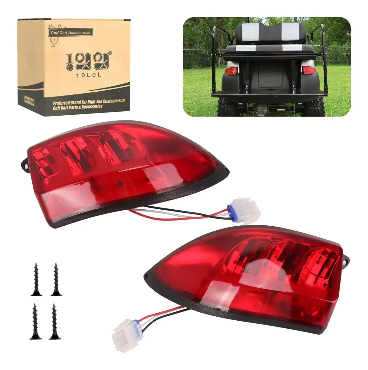 Luzes Traseiras de Carrinho de Golfe 12 V para Club Precedent e T