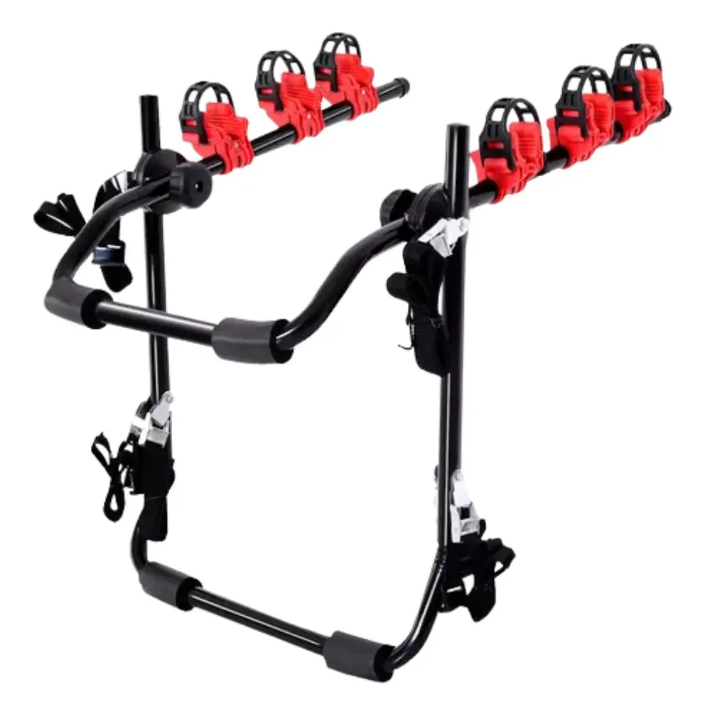 Suporte de bicicletas para a traseira do carro Airway Porta Bicicletas 1 cor preto para 3 bicicletas