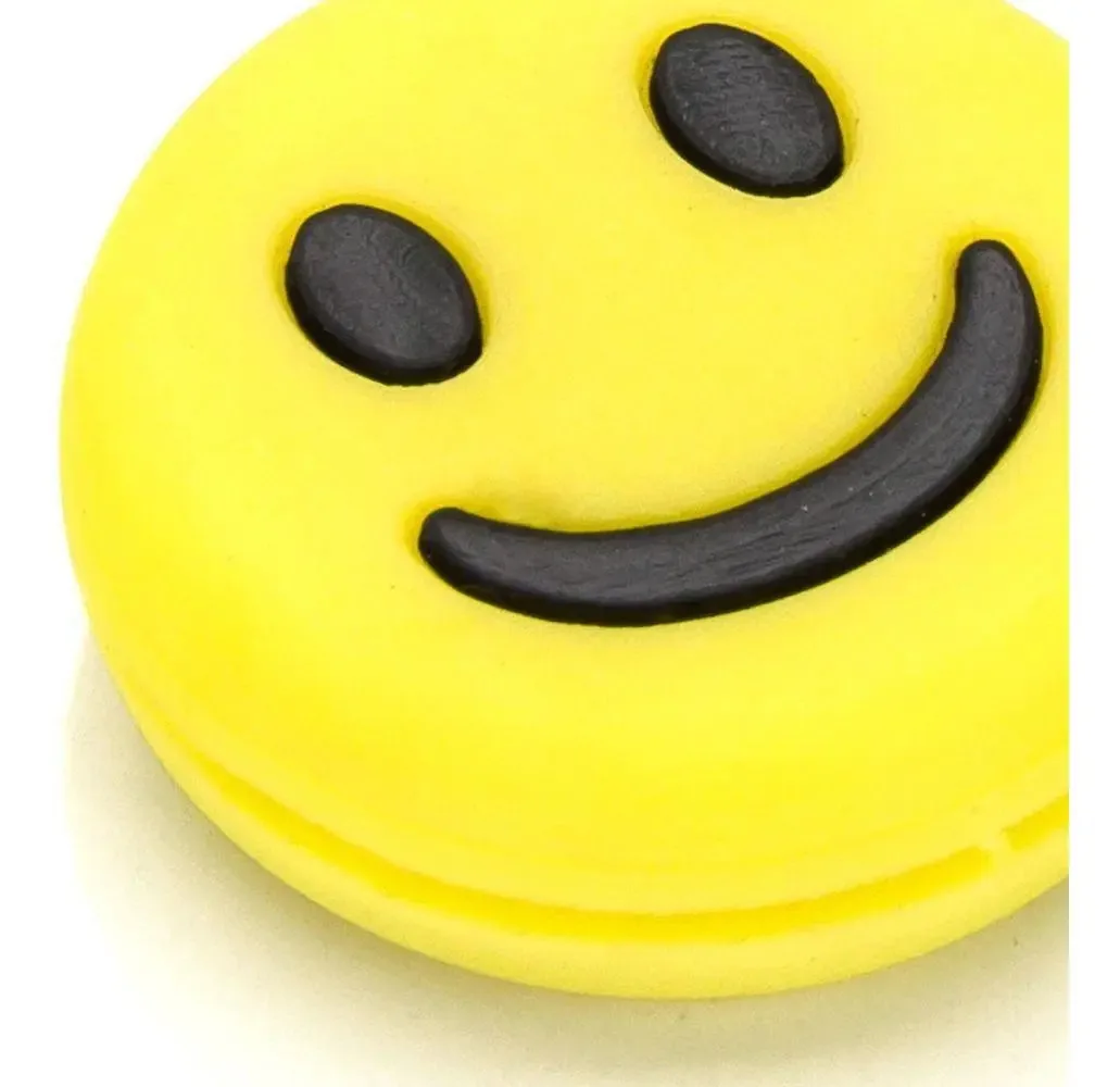 Antivibrador Pro Spin Amarelo Emotions Smile para Raquete de Tênis