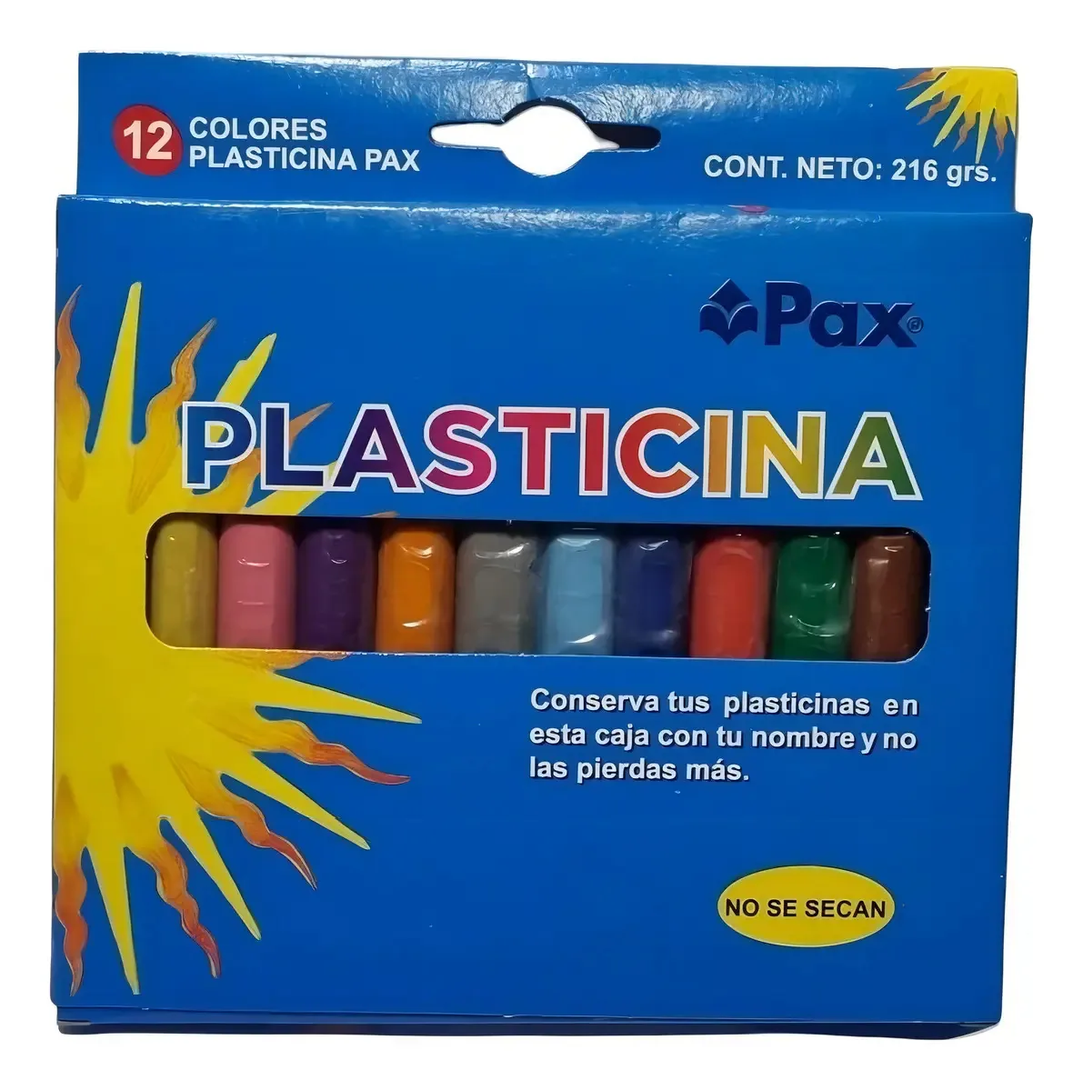 Plastilina Pax 12 Colors