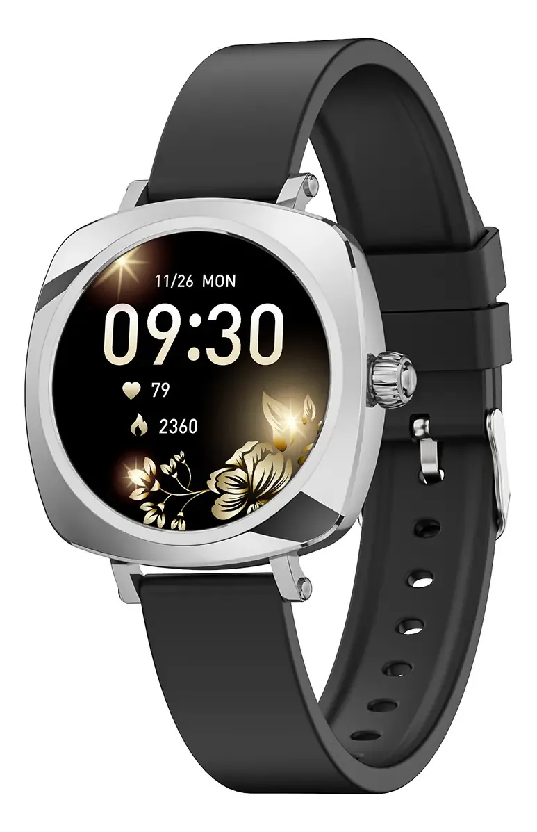 Relógio Inteligente Bazik Prime W91 Pro Max, Tela 1.17 Amoled, Relogio Smartwatch Feminino Presente, Smartwatch Minimalista Para Android Ios