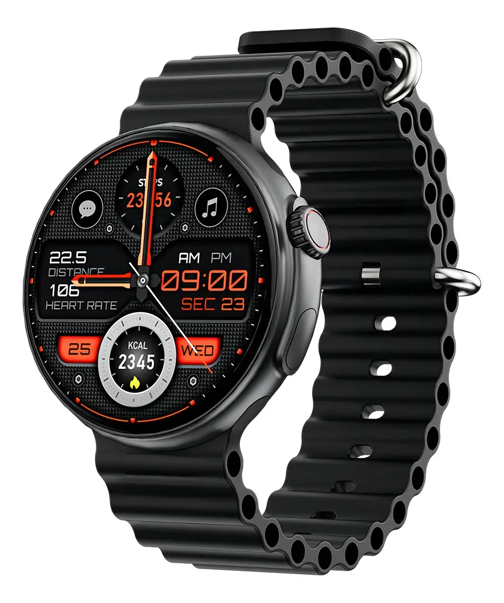 Relógio Inteligente Smartwatch Ultra Bazik Prime Ultra 3 Mini Pro Amoled 42mm Masculino E Feminino Smartwatches Para Android, Ios Nfc Chatgpt Ip68 1.32 Amoled 466*466 Px