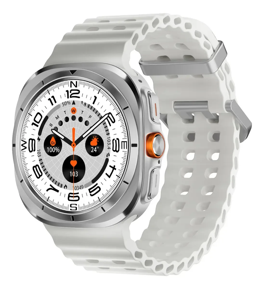 Relógio Inteligente Smartwatch Ultra Bazik Prime S29 Ultra Max Masculino E Feminino Smartwatches Para Android, Ios Whatsapp Chatgpt Ipx6 1.43 Amoled 466*466 Px