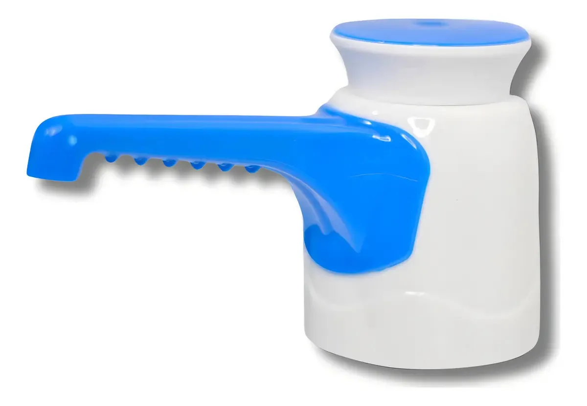 Bomba Manual DFJN para Garrafão de Água 10 a 20 Litros Azul