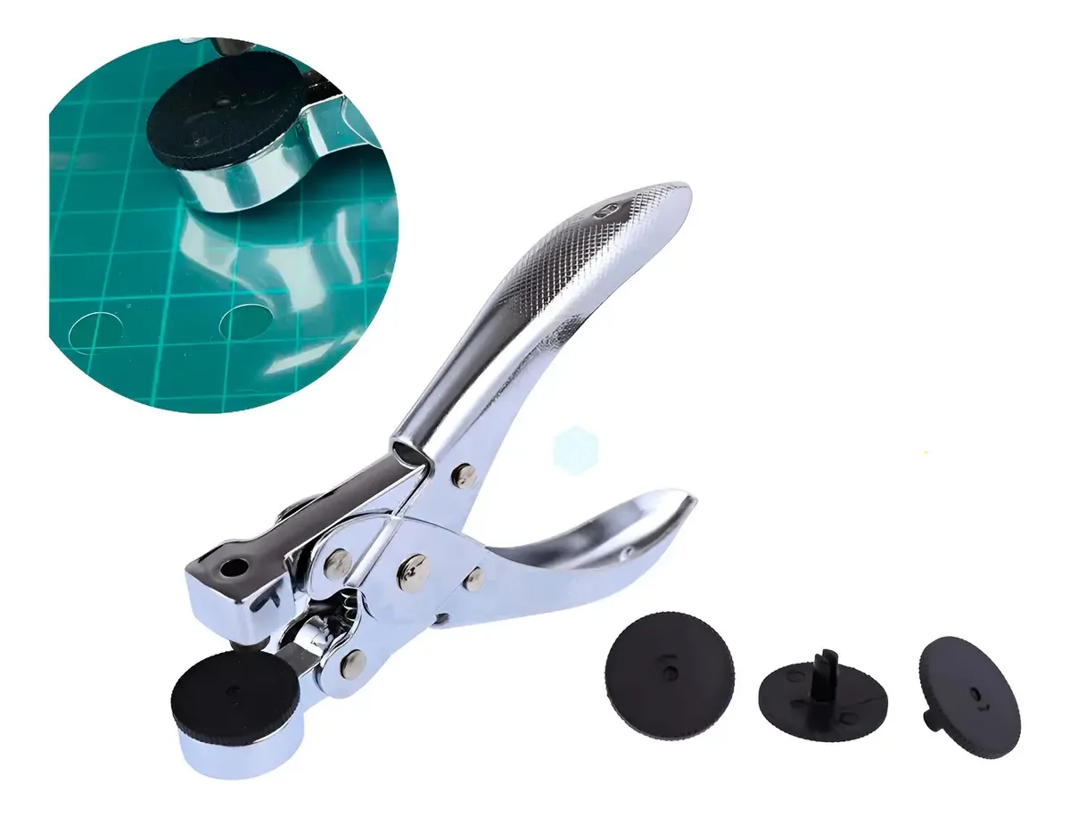 Máquina de perfuração circular Sacos plásticos de polietileno em forma de perfuração de tecido fino: 5 mm