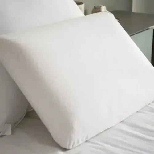 Pacote X2: almofadas viscoelásticas, ergonômicas, cervicais, antialérgicas, ortopédicas, cervicais, de 45 x 70 cm, com capa lavável, Healthy Rest White