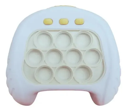 Jogo eletrônico Pop It Fast Push em espanhol, cor branca