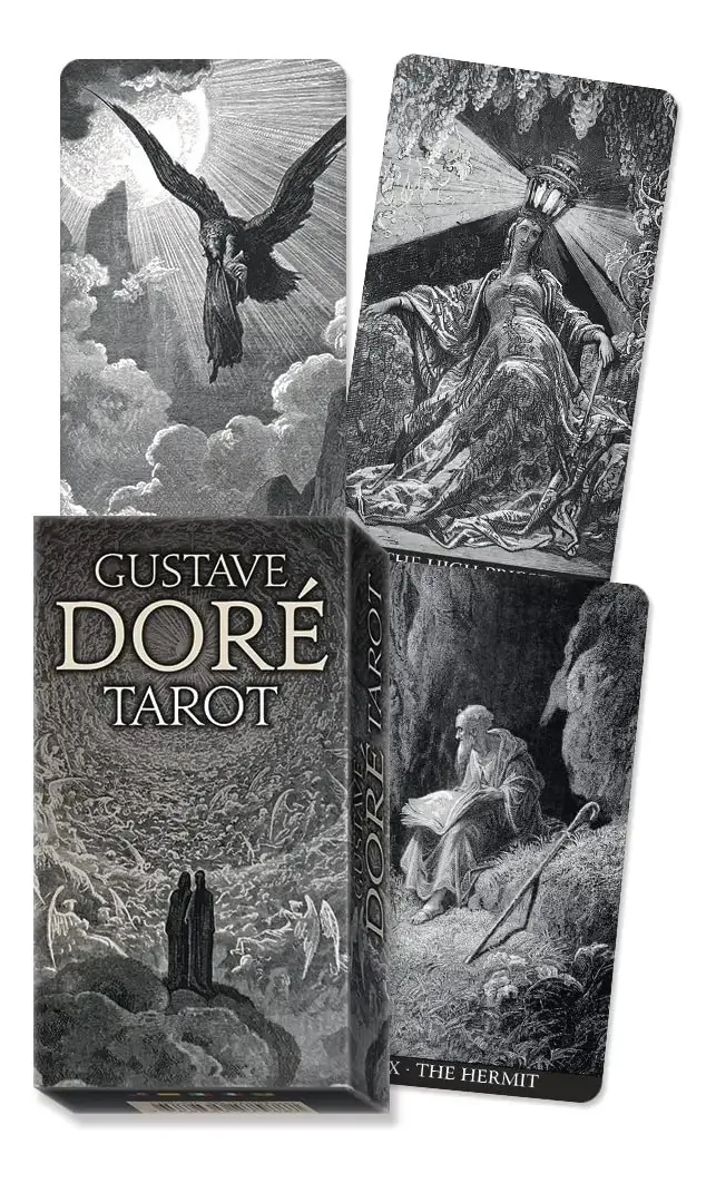 Baralho artístico Gustave Doré Tarot Wizards Witches