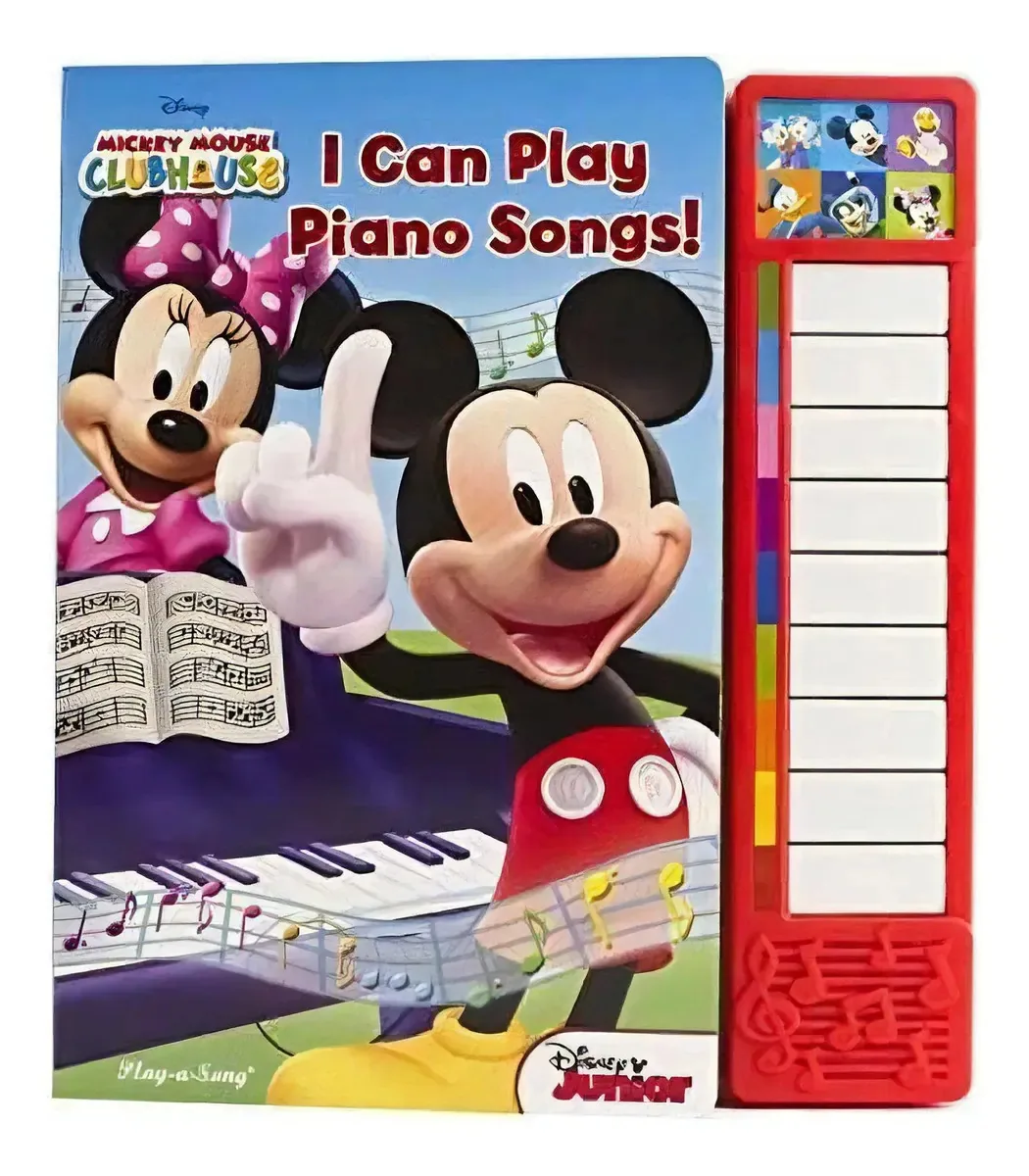 Eu consigo tocar músicas no piano