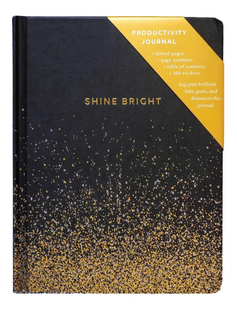Diário de produtividade Shine Bright
