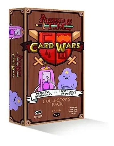 Pacote de colecionador Adventure Time Card Wars Princess Bubblegum Vs Lumpy Space Princess