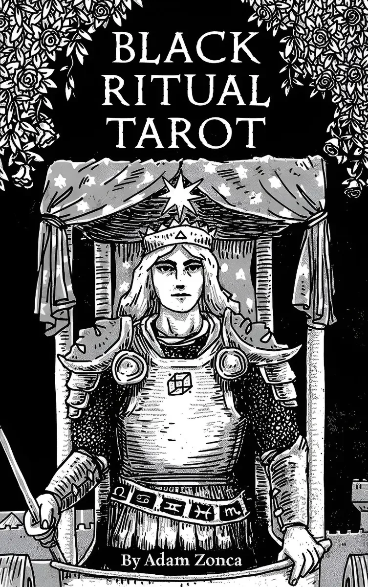Cartas de Tarot Black Ritual 78 Usgames - Jessica Shaw